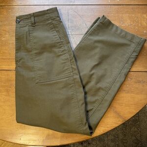 Uniqlo Olive Green Cargo Pants